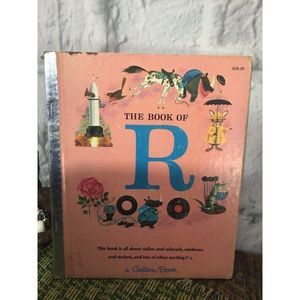 1965 The Book Of R Vintage Children’s Book